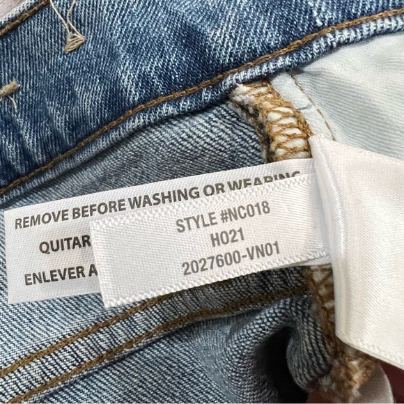 Madewell The Perfect Vintage Straight Jean in Reinhart Wash Size 30 - Picture 8 of 12